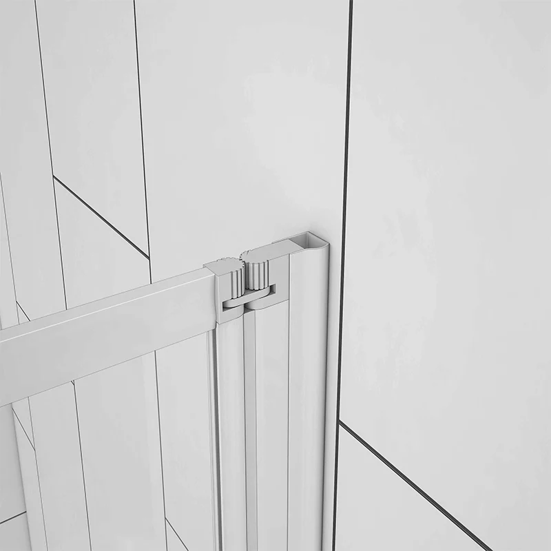 1/2/3/4/5 Folding Shower Glass Panel Shower Bath Screen - Image 16