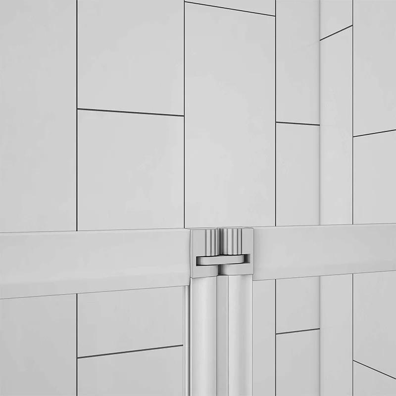1/2/3/4/5 Folding Shower Glass Panel Shower Bath Screen - Image 17