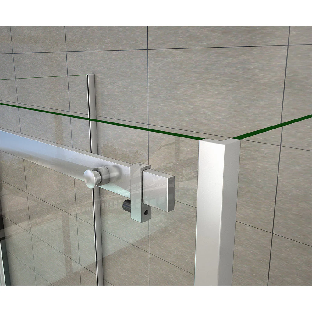 AICA bathrooms Frameless Sliding shower enclosure 110x70x195cm - Image 4
