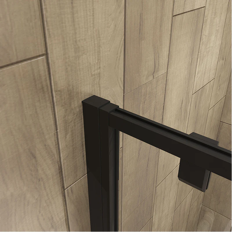 Black Pivot Shower Enclosures 1000mm Door rectangle enclosures - Image 8