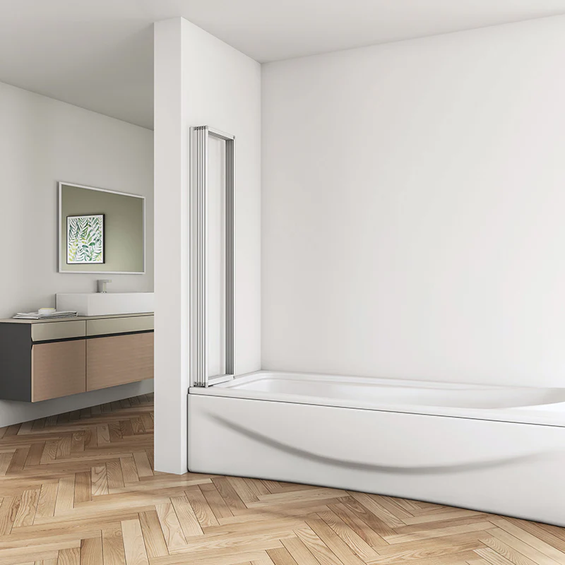 AICA 1/2/3/4/5 Panel Folding Shower Bath Screen - Image 12