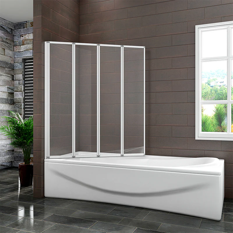 AICA 1/2/3/4/5 Panel Folding Shower Bath Screen - Image 14