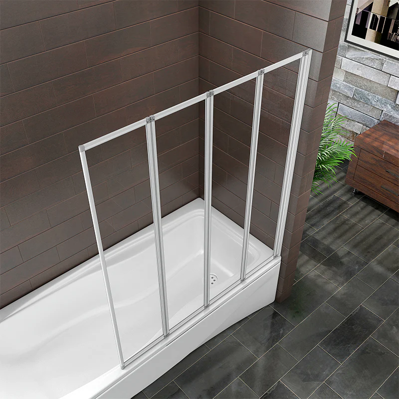AICA 1/2/3/4/5 Panel Folding Shower Bath Screen - Image 16