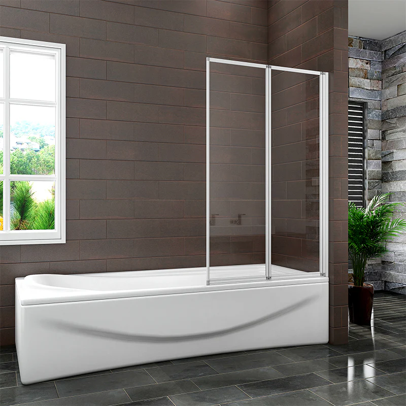 AICA 1/2/3/4/5 Panel Folding Shower Bath Screen - Image 8