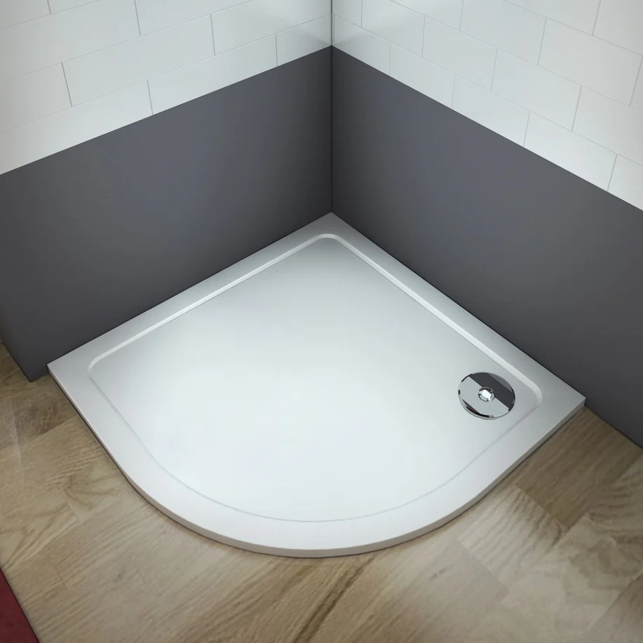 Quadrant Shower Enclosure Glass Sliding Door 8mm Nano Easy Clean Clear Tempered Glass - Image 9