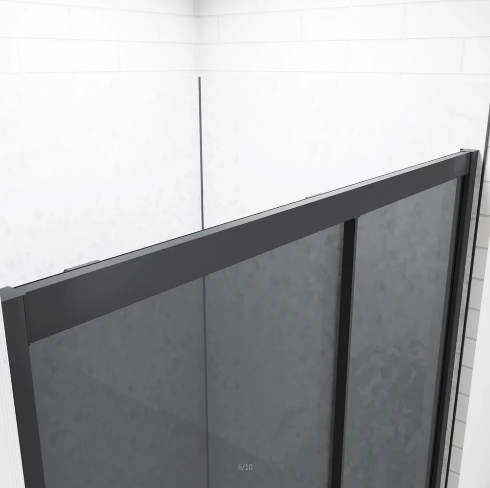 8mm EASY CLEAN Tempered Glass Sliding Shower Door Side Panel 195cm - Image 10