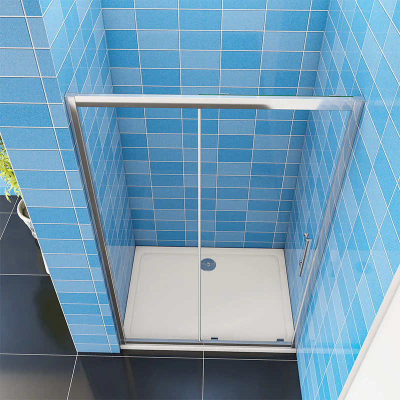 AICA Sliding Shower Door Shower Enclosure Stone tray - Image 4