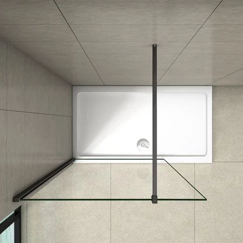 Shower Screen 8mm Walk In Nano Glass Wet Room Shower Panel - Image 3