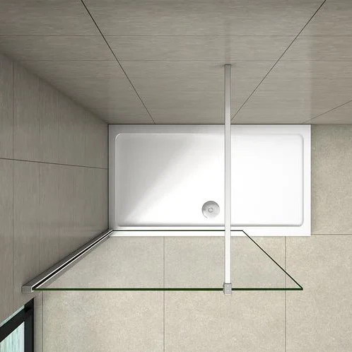 Shower Screen 8mm Walk In Nano Glass Wet Room Shower Panel - Image 8