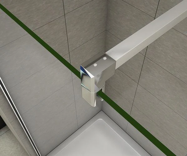 Shower Screen 8mm Walk In Nano Glass Wet Room Shower Panel - Image 9