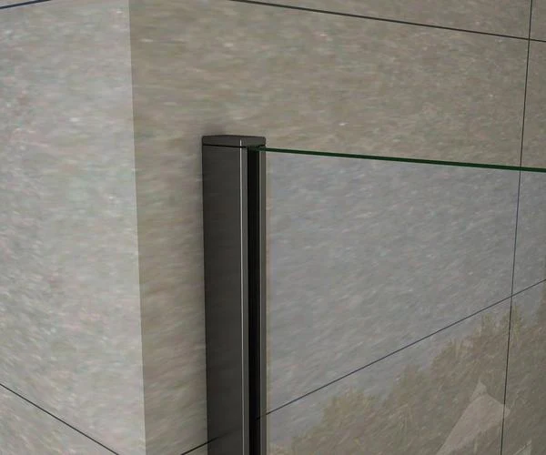 Walk in Wet Room Shower screen Easyclean glass 185/195/200cm - Image 3