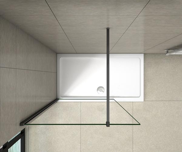 Walk in Wet Room Shower screen Easyclean glass 185/195/200cm - Image 4