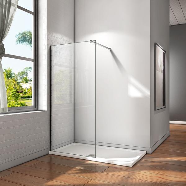 Wet Room Shower screen AICA Nano Easy Clean Glass - Image 3